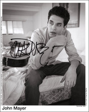 John mayer signed for sale  New York