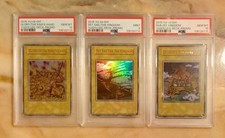 Yu-Gi-Oh 2015 Yugi's Legendary Deck Promos PSA 10 e 9 conjunto de 3 certs consecutivos comprar usado  Enviando para Brazil