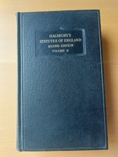 1949 halsbury laws for sale  LONDON