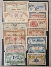 Lot necessity banknotes d'occasion  Expédié en Belgium