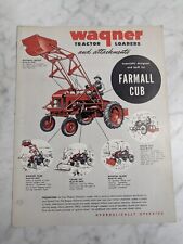 Wagner tractor loader for sale  USA