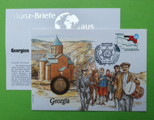 Münzbriefe aller georgien gebraucht kaufen  Deutschland