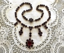 garnet rope necklace natural for sale garnet rope necklace natural for sale Hickory