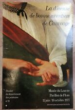 Caravage affiche originale d'occasion  Paris VI