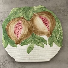 Pomegranates majolica hand for sale  USA
