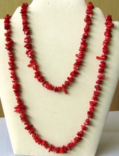 Long red coral for sale  HORSHAM