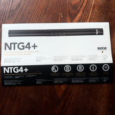 Rode ntg4 microphone for sale  LONDON