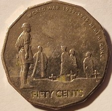 Australia 2005 50cent usato  Treviso