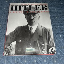 Hitler a History in Photographs Military Book WW2 WWII Nazi Hardcover HC Book comprar usado  Enviando para Brazil
