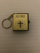 Holy bible miniature for sale  BRAINTREE