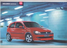 2003 HOLDEN XC BARINA 24p Folheto 3 PORTAS SXi & SRi 5 PORTAS CD Como OPEL CORSA C comprar usado  Enviando para Brazil