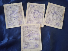 Carnets tickets rationnement d'occasion  Quettreville-sur-Sienne