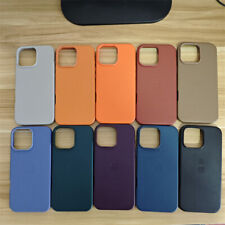 NEW for iPhone 16 Pro Max 16 Plus 16 Pro Original Leather Case with MagSafe comprar usado  Enviando para Brazil