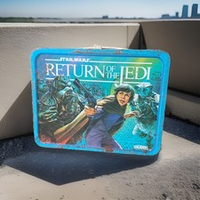 Lancheira de metal vintage 1983 Star Wars Return Of The Jedi sem garrafa térmica comprar usado  Enviando para Brazil