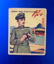 1933 National Chicle Sky Birds #23 Baron Von Richthofen - "Barão Vermelho" comprar usado  Enviando para Brazil