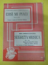 Raro spartito singolo usato  Ferrara