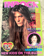 INROCK Japan Music Magazine, MADONNA, NEW KIDS ON THE BLOCK, Aug. 1991 #92 comprar usado  Enviando para Brazil