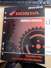 Honda trx420fa1 fa2 for sale Honda trx420fa1 fa2 for sale  NORTHWICH