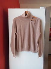 Maglione dolcevita rosa usato  Castel San Giovanni