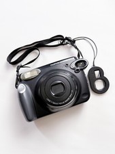 Câmera Preta Instantânea Fujifilm Instax 210 Grande Formato TESTADA comprar usado  Enviando para Brazil