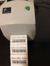 Impressora de Etiquetas Térmicas Zebra TLP 2824 USB-Serial PS Excelente Novo Negócio de Cosméticos comprar usado  Enviando para Brazil