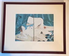 Estampes japonaises shunga d'occasion  Combs-la-Ville