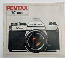 Livro de instruções manual do proprietário Pentax K1000 comprar usado  Enviando para Brazil