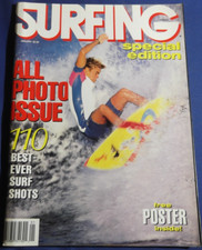 SURFING MAGAZINE  JANUARY 1988  ALL PHOTO ISSUE  TRVOR CHRIST VINTAGE comprar usado  Enviando para Brazil
