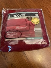 Maytex Revolutionary 2 peças. Capas de sofá camurça vermelha francesa comprar usado  Enviando para Brazil