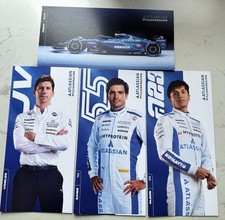 Cartões oficiais de piloto Fórmula 1 Albon Sainz Vowles Williams Racing F1 2025 comprar usado  Enviando para Brazil