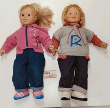 Smoby 2004 Rosie & Robby 24" lalki w doskonałym stanie w oryginalnych ubraniach.  na sprzedaż  Wysyłka do Poland