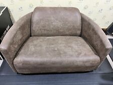 Suede leather seater for sale  PETERBOROUGH