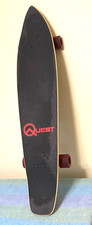 Skate de longboard QUEST 44" com rodas vermelhas comprar usado  Enviando para Brazil