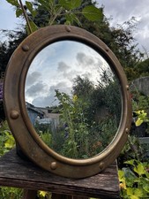 Vintage brass convex for sale  HONITON