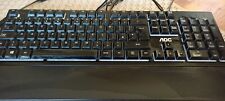 Gaming keyboard aoc for sale  GLENROTHES