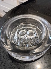 Dartington glass owl for sale  PAIGNTON