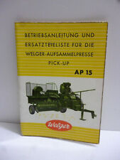 Welger aufsammelpresse pick gebraucht kaufen  Bad Vilbel
