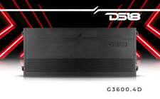 Usado, Amplificador estéreo para carro DS18 G3600.4D 3600 watts alcance total classe D 4 canais comprar usado  Enviando para Brazil