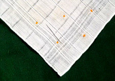White handkerchief buttonhole for sale  Knox