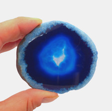 Dark blue agate for sale  BLACKPOOL