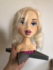 BRATZ Cloe Styling Head 2002 MGA Entertainment olhos azuis cabelo loiro base estrela comprar usado  Enviando para Brazil