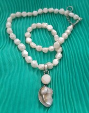 Collana perle keshi usato  Roma