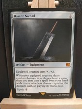 Buster sword final for sale  COVENTRY