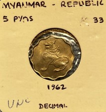Myanmar 5 pyas for sale  Houston