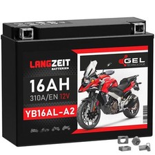 Langzeit yb16al motorradbatter gebraucht kaufen  Mannheim