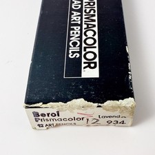 Usado, 12 lápis de arte de chumbo grosso BEROL PRISMACOLOR~Lavanda 934 com caixa~novo na caixa~não afiado comprar usado  Enviando para Brazil