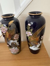 Porcelain vase cobalt for sale  LONDON