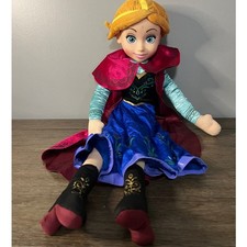 Boneca de pelúcia Disney Frozen Singing Anna com rosto de plástico comprar usado  Enviando para Brazil
