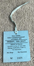 1974 open golf for sale  NEWMARKET