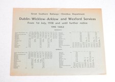 Bus timetable handbill for sale  BANBURY